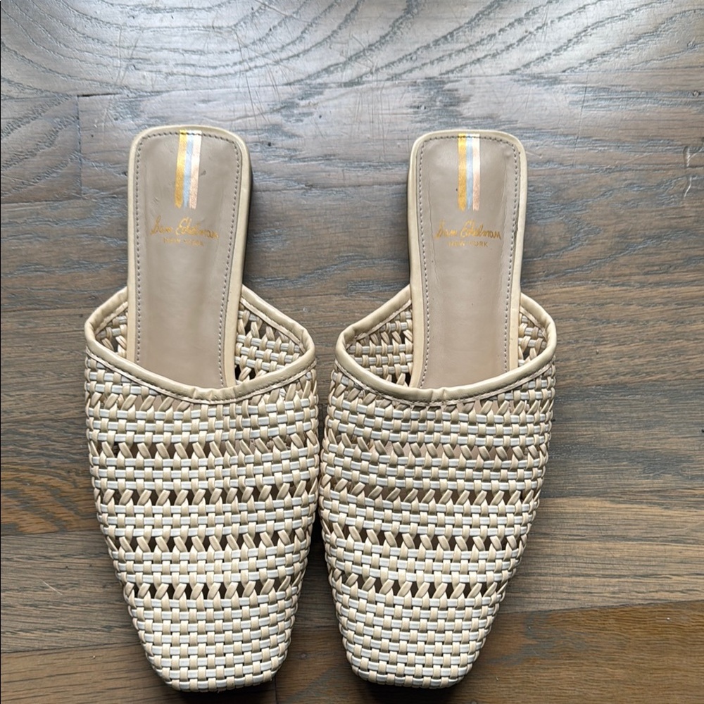 Sam Edelman Women's Leona Woven Mules Size 6.5